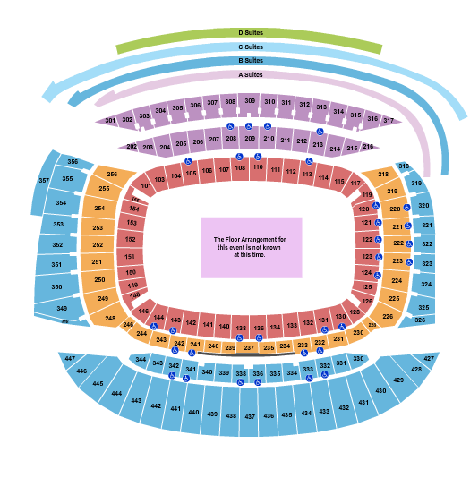 Soldier Field BTS Seating Chart